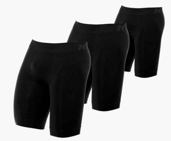 Kit 3 Bermuda Cueca Térmica Masculina Anti Assadura Bike